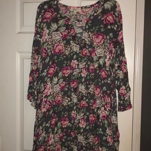Umgee Floral Tunic